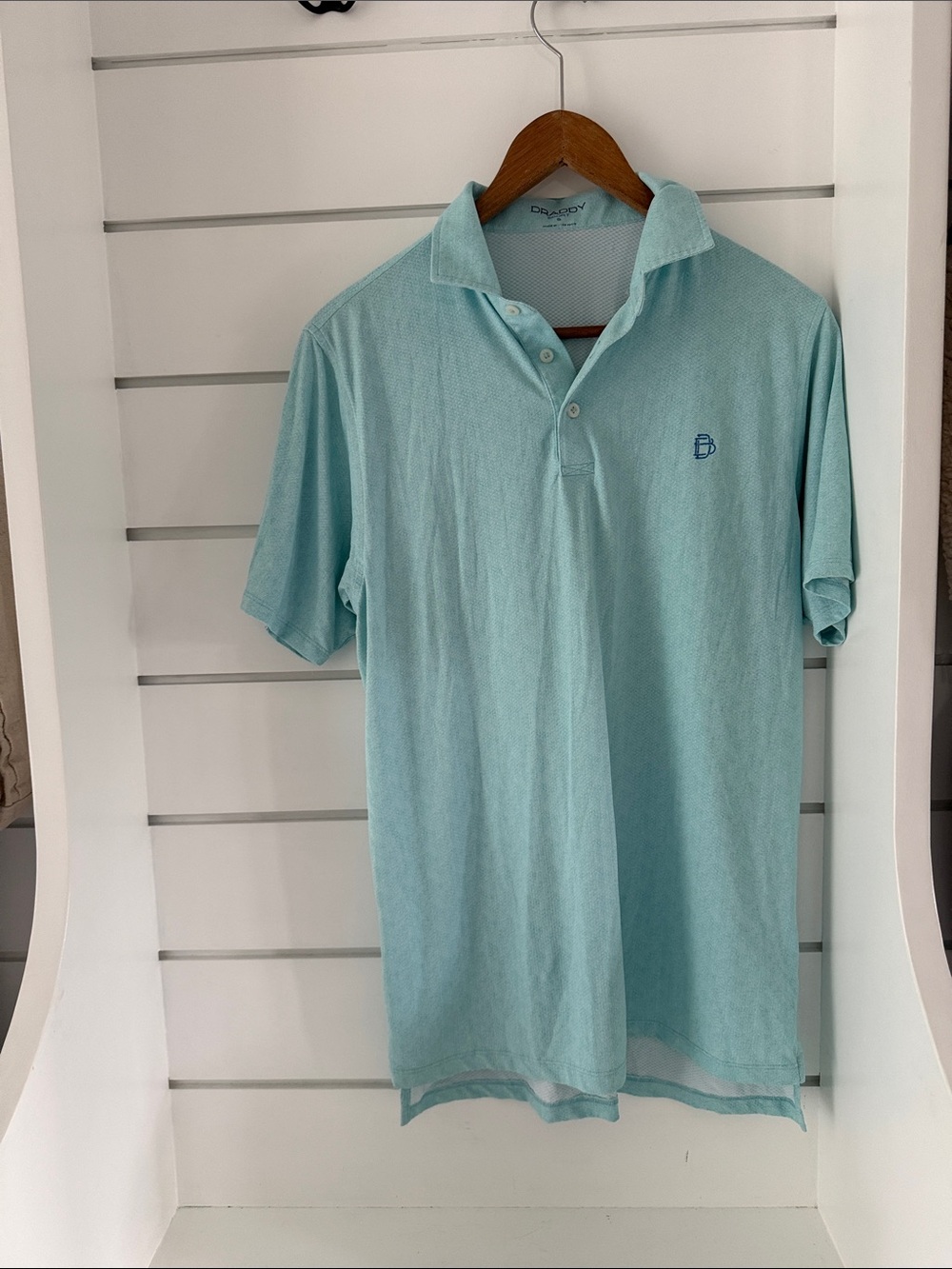 Men's B. Draddy Polo with Chest Emblem